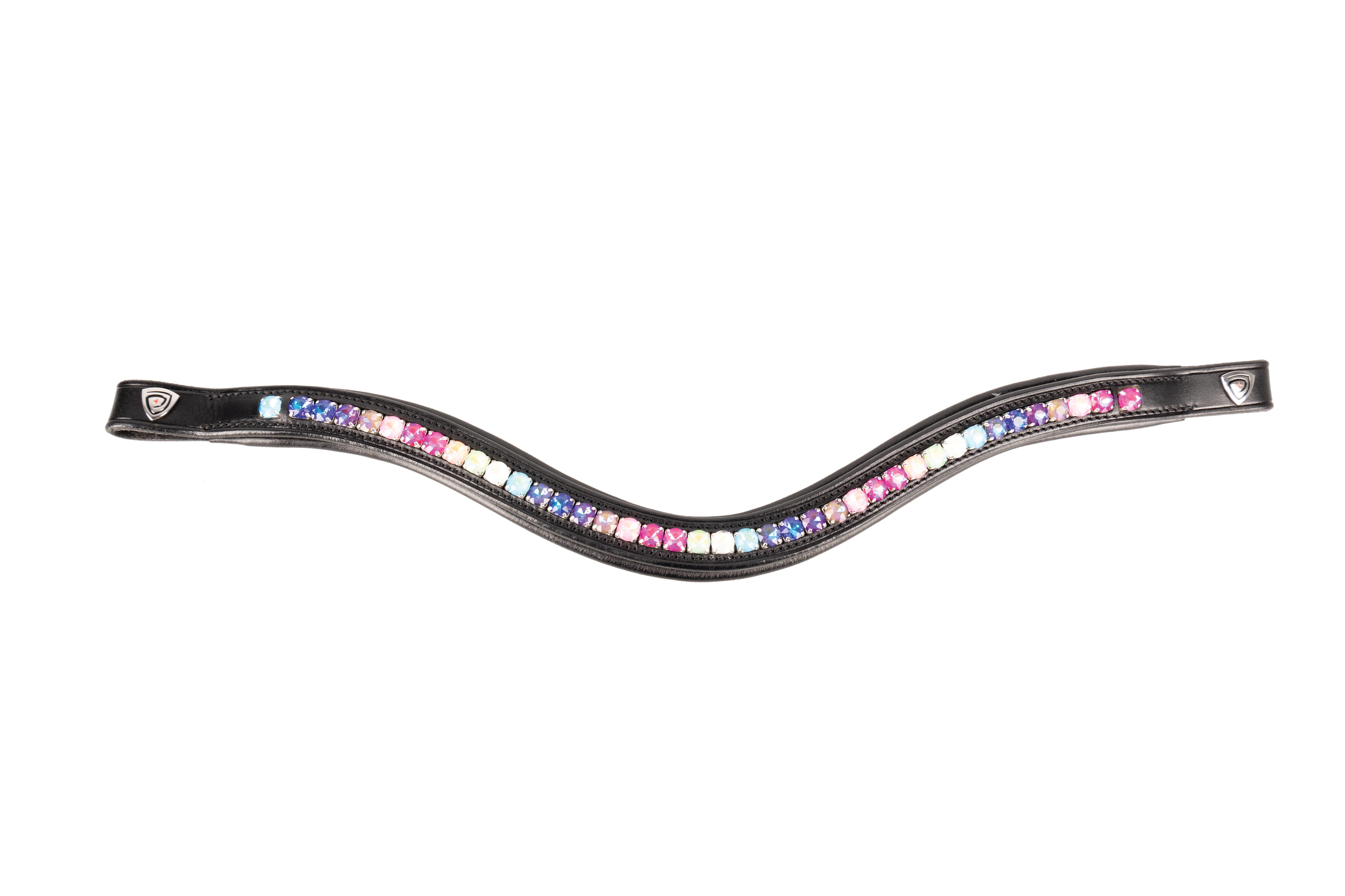 ProPresicce Signature Curved Diamante Browband by Hy Equestrian image 4